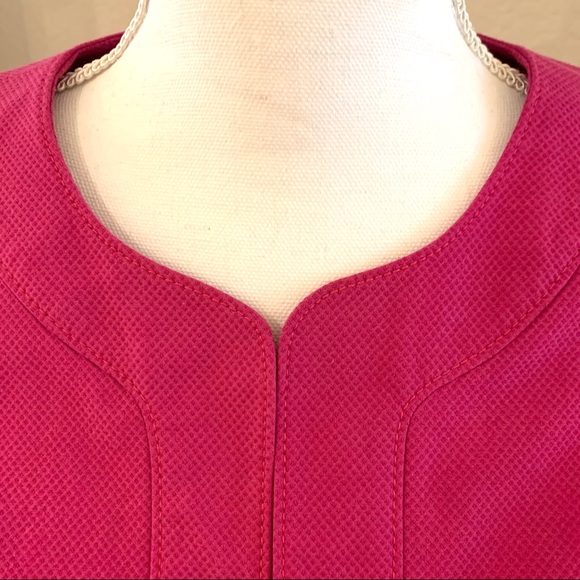 Chico's Pink Fuchsia Blazer - Picture 3 of 6